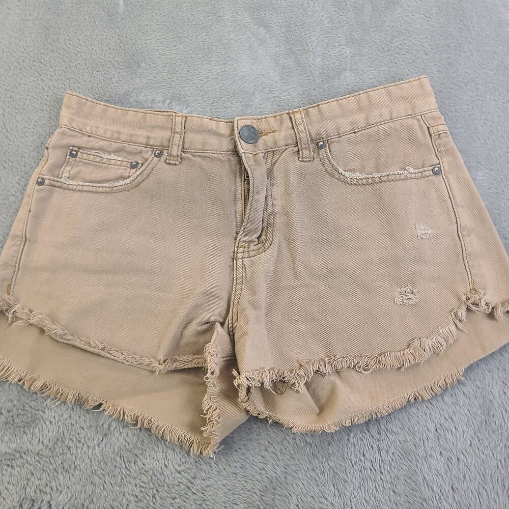 Free People Denim Shorts Brown Women’s 27